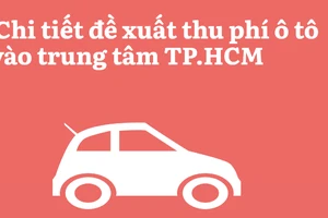 Chi tiết đề xuất thu phí ô tô vào trung tâm TP.HCM