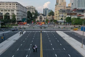 Diện mạo tuyến đường Lê Lợi sau khi Metro số 1 bàn giao mặt bằng