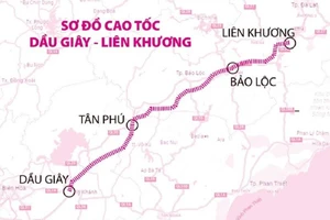 Thông tin mới liên quan đến tuyến đường cao tốc Tân Phú - Bảo Lộc