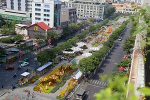 Điều chỉnh giao thông vào đường Nguyễn Huệ, quận 1