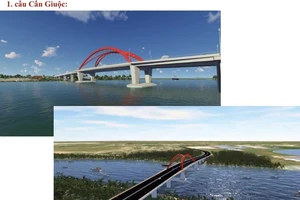 Hình hài 3 cây cầu trên trục động lực TP.HCM - Long An - Tiền Giang
