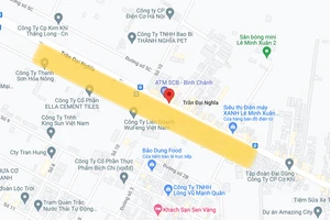 UBND huyện Bình Chánh phản hồi về hư hỏng trên đường Trần Đại Nghĩa