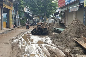 Lý do 100 m đường ở Gò Vấp làm gần 2 năm chưa xong