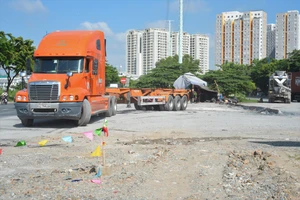 Sẽ thay nhà thầu phụ để tiếp tục làm dự án mở rộng đường Đồng Văn Cống