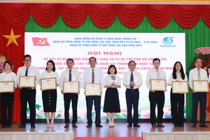 SAWACO biểu dương 134 tập thể, cá nhân tiêu biểu 