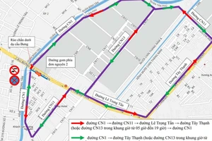Người dân đi lại khu vực cầu Bưng cần biết điều này