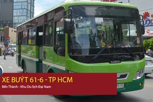 Tiếp tục khôi phục 1 tuyến xe buýt từ TP.HCM đi khu du lịch Đại Nam