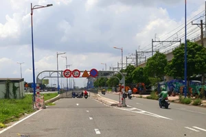 Hầm chui Bến xe Miền Đông mới đã được lưu thông trở lại