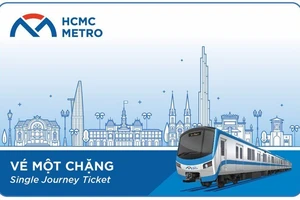 Những công trình nổi tiếng của TP.HCM trên thẻ vé metro số 1