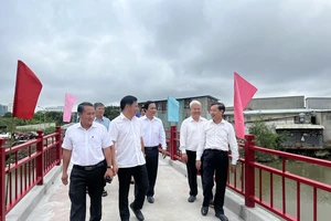 Khánh thành nhiều dự án chỉnh trang đô thị ở quận 7, TP.HCM