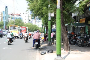 'Phủ xanh' cột đèn giúp giảm 95% việc dán quảng cáo sai quy định 