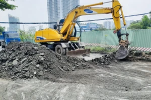 Đã khắc phục hạ tầng quanh dự án hầm chui Nguyễn Văn Linh - Nguyễn Hữu Thọ