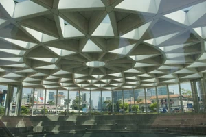 Ngắm hình ảnh đẹp mắt của ga trung tâm Bến Thành, metro số 1