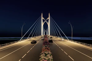 Khởi công cầu Cần Giờ, cầu Thủ Thiêm 4 và vành đai 4 vào dịp 30-4-2025