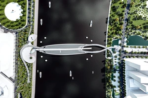 Cầu đi bộ qua sông Sài Gòn: Cần thí nghiệm để đánh giá độ chống chịu gió