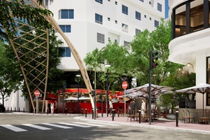 Những hình ảnh chưa tiết lộ ở tuyến phố Thái Văn Lung, quận 1