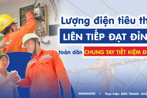 Lượng điện tiêu thụ liên tiếp đạt đỉnh, ngành điện kêu gọi chung tay tiết kiệm điện
