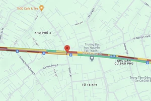 Đường Vườn Lài, TP.HCM là tuyến đường nguy hiểm nhất với 6 ca tử vong/km