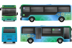 5 mẫu xe buýt kết nối tuyến metro số 1