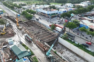 Tăng tốc dự án Nguyễn Văn Linh - Nguyễn Hữu Thọ, thông xe 1 nhánh hầm chui trong tháng 8