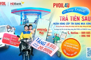 Dễ dàng cho tặng phiếu xăng dầu, 'đổ xăng trước - trả tiền sau' qua ứng dụng PVOIL 4U