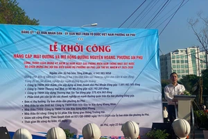 Khởi công nâng cấp, mở rộng đường Nguyễn Hoàng, TP Thủ Đức