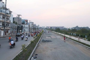 Dự án đường nối vào nhà ga T3 sân bay Tân Sơn Nhất sát ngày về đích 