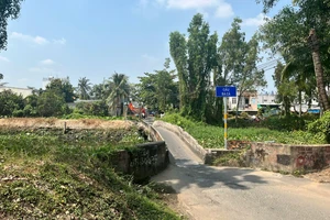 Khởi công xây dựng đường và cầu Bà Cả