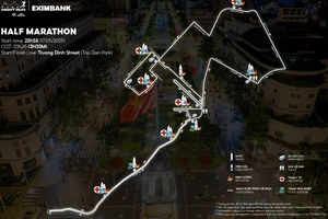 Tối nay, điều chỉnh giao thông nhiều tuyến đường ở Trung tâm TP.HCM để phục vụ giải chạy bộ