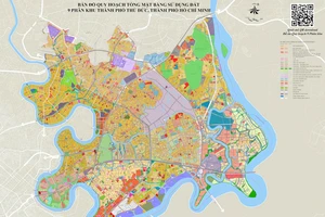 TP Thủ Đức công bố 9 Đồ án quy hoạch phân khu