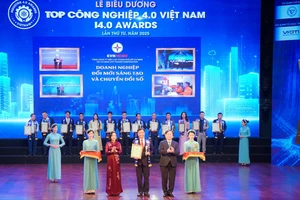 EVNHCMC được vinh danh Top Công nghiệp 4.0 Việt Nam năm 2025