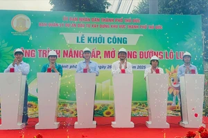 Khởi công nâng cấp, mở rộng đường Lò Lu ở TP Thủ Đức, hoàn thành trong 8 tháng