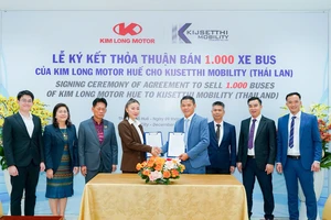 1.000 xe buýt của Kim Long sẽ 'xuất khẩu' sang thị trường Thái Lan