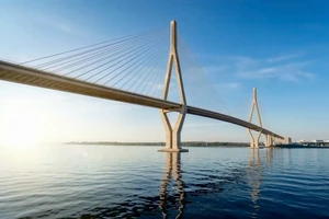 Những hình ảnh chưa tiết lộ về cầu Phú Mỹ 2