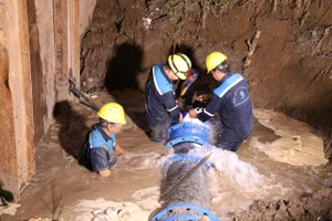 Nhiều nơi ở TP.HCM gặp tình trạng nước yếu vào cuối tuần này