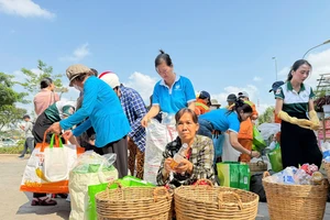 Phường Tân Mỹ có trạm thu hồi vật liệu tái chế