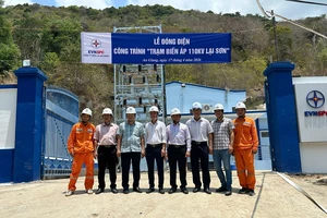 EVNSPC đóng điện, vận hành Trạm biến áp 110kV Lại Sơn