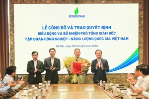 Ông Cao Hoài Dương được bổ nhiệm làm Phó Tổng Giám đốc Petrovietnam