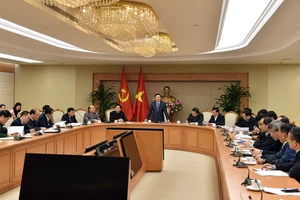 Toàn cảnh cuộc họp. Ảnh: VGP