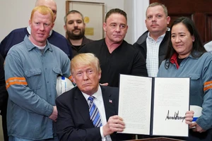 Thép Việt ‘run’ vì sắc lệnh mới của Tổng thống Mỹ 