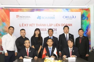 Hòa Bình đã ký kết hợp tác với 2 công ty Nhật Bản phát triển lĩnh vực trang trí nội thất