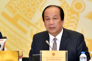 Bộ trưởng, Chủ nhiệm Văn phòng Chính phủ Mai Tiến Dũng.