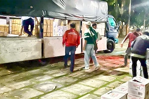An Giang: Bị phạt hơn nửa tỉ đồng vì vận chuyển hàng lậu