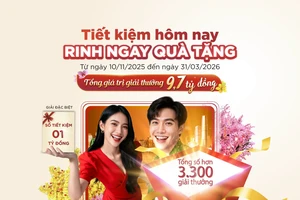 Cơ hội trúng 1 tỷ đồng khi tham gia chương trình 'Tiết kiệm hôm nay – Rinh ngay quà tặng' của Agribank