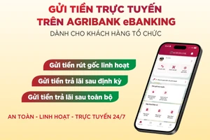 Gửi tiền trực tuyến trên Agribank eBanking - Doanh nghiệp chủ động gửi tiền 24/7, linh hoạt rút gốc, định kỳ nhận lãi