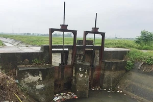 Xả rác xuống công trình thủy lợi có thể bị phạt đến 30 triệu