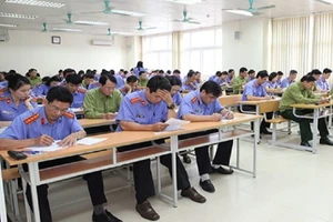 Kế hoạch thi tuyển kiểm sát viên năm 2021 