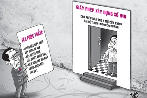 Ủy ban thua kiện vì cấp phép xây dựng sai hướng nhà