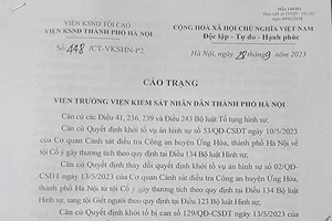 Nghi vợ có ý định đầu độc mình, chồng đưa dao ép 'tự kết liễu đi'