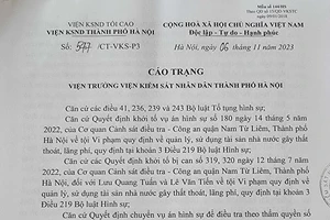 Cựu chủ tịch xã để ngoài sổ sách công trình xây dựng hơn 10.000 m2 đất ở Mỹ Đình